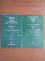 Mircea Ganga - Elemente de analiza matematica pentru clasa a XI-a (volumele 1 si 2)