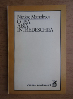 Nicolae Manolescu - O usa abia intredeschisa