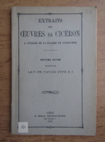 P. FR. Van de Sype - Oeuvres de Ciceron (1931)