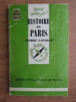 Pierre Lavedan - Histoire de Paris