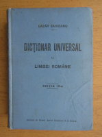 Lazar Saineanu - Dictionar universal al limbei romane (1922)