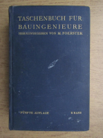 Max Foerster - Taschenbuch fur Bauingenieure (1928)