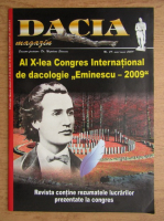 Revista Dacia, nr. 59, mai-iunie 2009