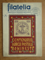 Revista Filatelia, nr. 11, anul VII (34), noiembrie 1958