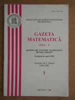 Revista Gazeta Matematica, anul CXI, nr. 1, 2006