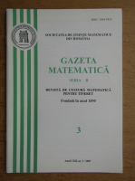 Revista Gazeta Matematica, anul CXII, nr. 3, 2007