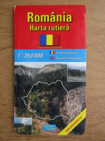 Romania, harta rutiera