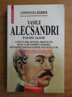 Anticariat: Constanta Barboi - Vasile Alecsandri, pagini alese