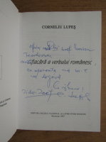 Corneliu Lupes - Flacara a verbului romanesc (cu autograful autorului)