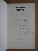 Dumitru Velea - Odette (cu autograful autorului)
