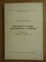 Eufrosina Popescu - Prelegeri de istorie contemporana a Romaniei (volumul 4)
