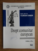 Florian Coman - Drept comunitar european