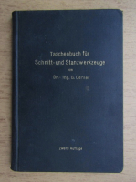 G. Oehler - Taschenbuch fur Schnitt-und Stanzwerkzeuge (1938)