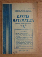 Anticariat: Gazeta matematica, anul XCIII, nr. 3, 1988