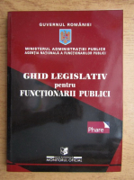 Ghid legislativ pentru functionarii publici