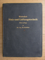 H. Grober - Rietschel Heiz-und Luftungdtechnik (1938)