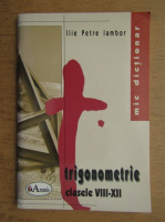 Ilie Petre Iambor - Mic dictionar de trigonometrie pentru clasele VIII-XII