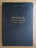 Anticariat: Leon Levitchi - Dictionar englez-roman (format mare)