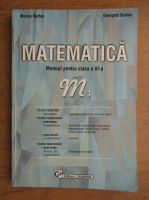Marius Burtea - Matematica M1, manual pentru clasa a XI-a (2005)