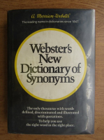 Webster's new dictionary of synonyms