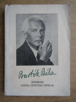 Bartok Bela - Insemnari asupra cantecului popular