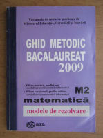 Ghid metodic bacalaureat 2009, matematica M2