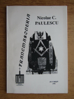 Nicolae Paulescu - Francmasoneria