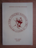 Societatea de oto-rino-laringologie. Congres national