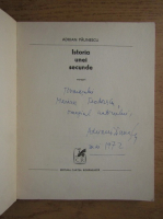 Adrian Paunescu - Istoria unei secunde (cu autograful autorului)