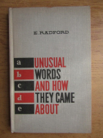 E. Radford - Unusual words and how they came about