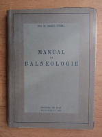  Marius Sturza - Manula de balneologie (1950)