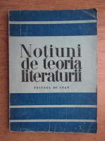 Notiuni de teoria literaturii (1949)