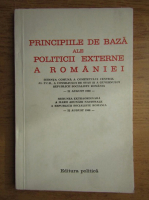 Principiile de baza ale politicii externe a Romaniei