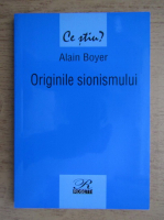 Alain Boyer - Originile sionismului