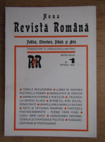 Anticariat: C. Radulescu-Motru - Noua Revista Romana, politica, literatura, stiinta si arta, nr. 1, aprilie 1996