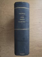 Dreptul maritim si falimentul (partea I, 1928)