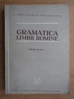 Gramatica limbii romane (volumul 2)