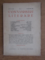 I. E. Toroutiu - Convorbiri literare, anul LXXII, nr. 1, ianuarie 1939