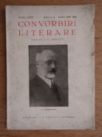 I. E. Toroutiu - Convorbiri literare, anul LXXV, nr. 3-4, martie-aprilie 1942