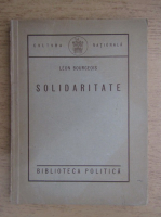 Leon Bourgeois - Solidaritate (1927)
