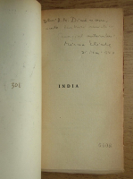 Mircea Eliade - India (1934, cu autograful autorului)