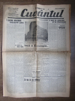 Ziarul Cuvantul, 23 octombrie 1931