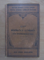 Ludovic Leist - Gramatica germana (1899)