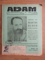 Revista Adam, fondator I. Ludo, anul X, nr. 117-118, 1-15 martie 1938