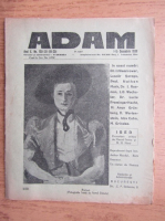 Revista Adam, fondator I. Ludo, anul X, nr. 130-131, 1-15 decembrie 1938