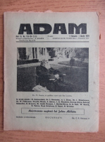 Revista Adam, fondator I. Ludo, anul XI, nr. 133-134, 1 februarie, 1 martie 1939