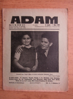 Revista Adam, fondator I. Ludo, anul XI, nr. 137-138, 15 aprilie, 1 mai 1939