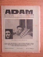 Revista Adam, fondator I. Ludo, anul XI, nr. 139-140, 15 mai, 1 iunie 1939