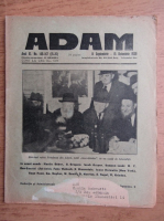 Revista Adam, fondator I. Ludo, anul XI, nr. 146-147, 15 septembrie, 15 octombrie 1939