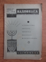 Revista Hasmonaea, anul XII, nr. 8, ianuarie 1930